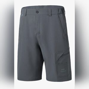 Men's Gray Cargo Shorts